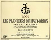 Plantiers du Haut Brion